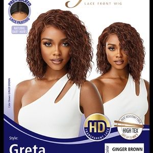 LACE FRONT WIG- brown